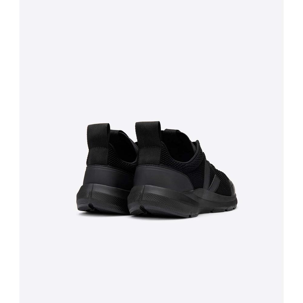 Black Men's Veja PERFORMANCE V-KNIT VEJA X RICK OWENS Running Shoes | AU 159PJJ